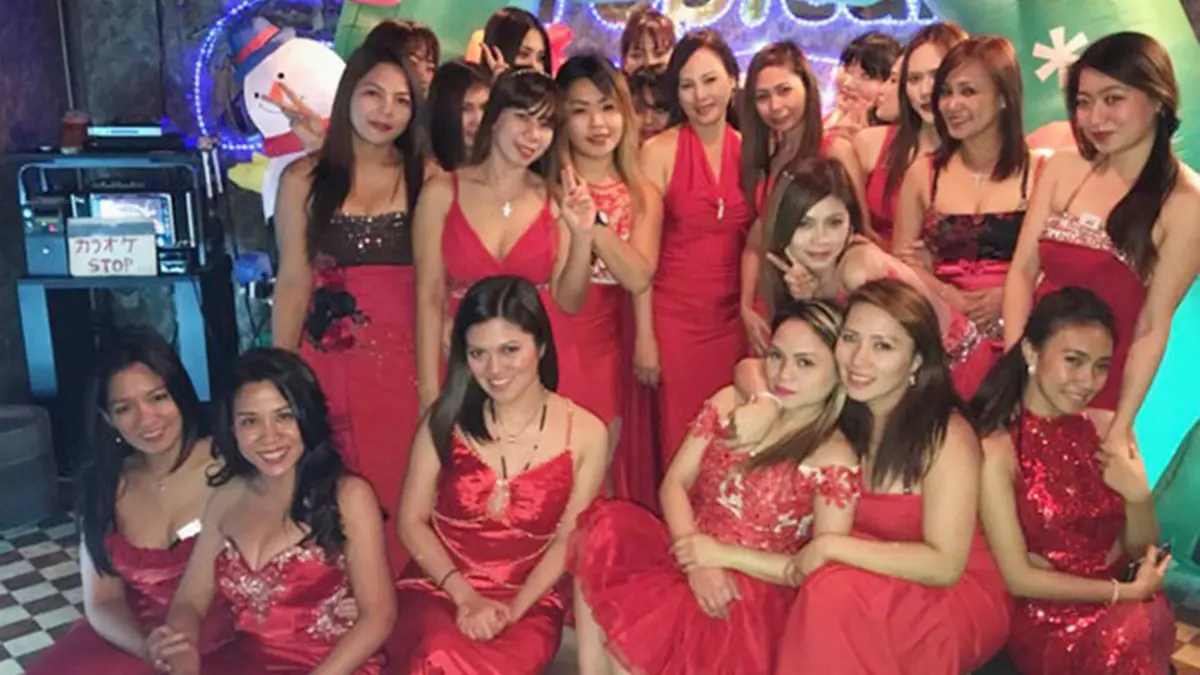 千葉県松戸市のフィリピンパブ NEW TROPICANA(ニュートロピカーナ)キャスト集合写真